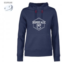 Sweat à capuche Bordeaux...